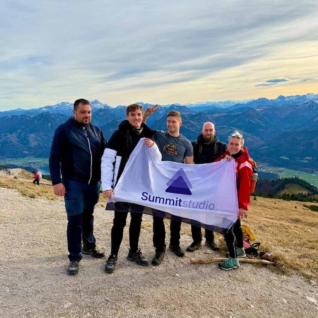 Summit Studio tým na vrcholu